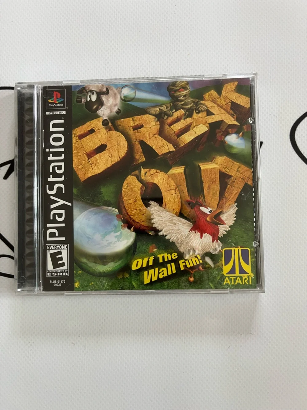 PlayStation Breakout Game ATARI classic